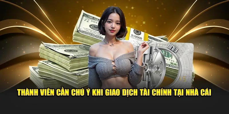 Thành viên cần chú ý khi giao dịch rút tiền Kuwin tại nhà cái